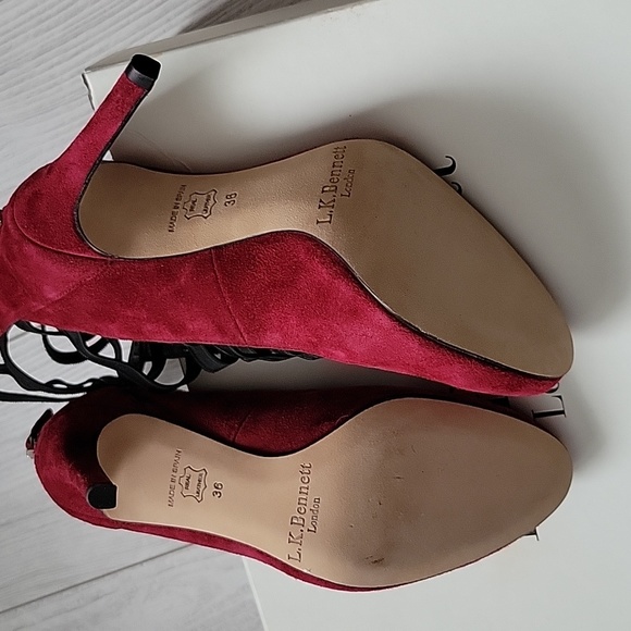 LK Bennett Pumps with Elastic Straps - Picture 7 of 13